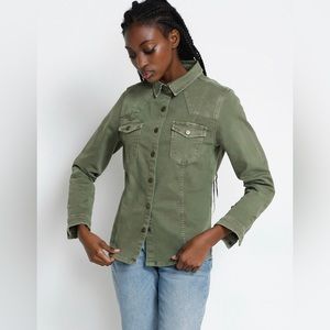 🌻American Rag Cie Women's Khaki Green Jacket